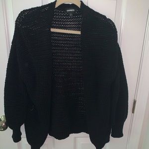 Express Black Cardigan